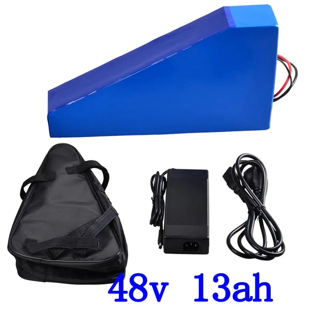 48V 500W 750W 1000W аккумулятор 13AH литий ионный 13Ah 15Ah Аккумулятор для скутера 48v 13ah