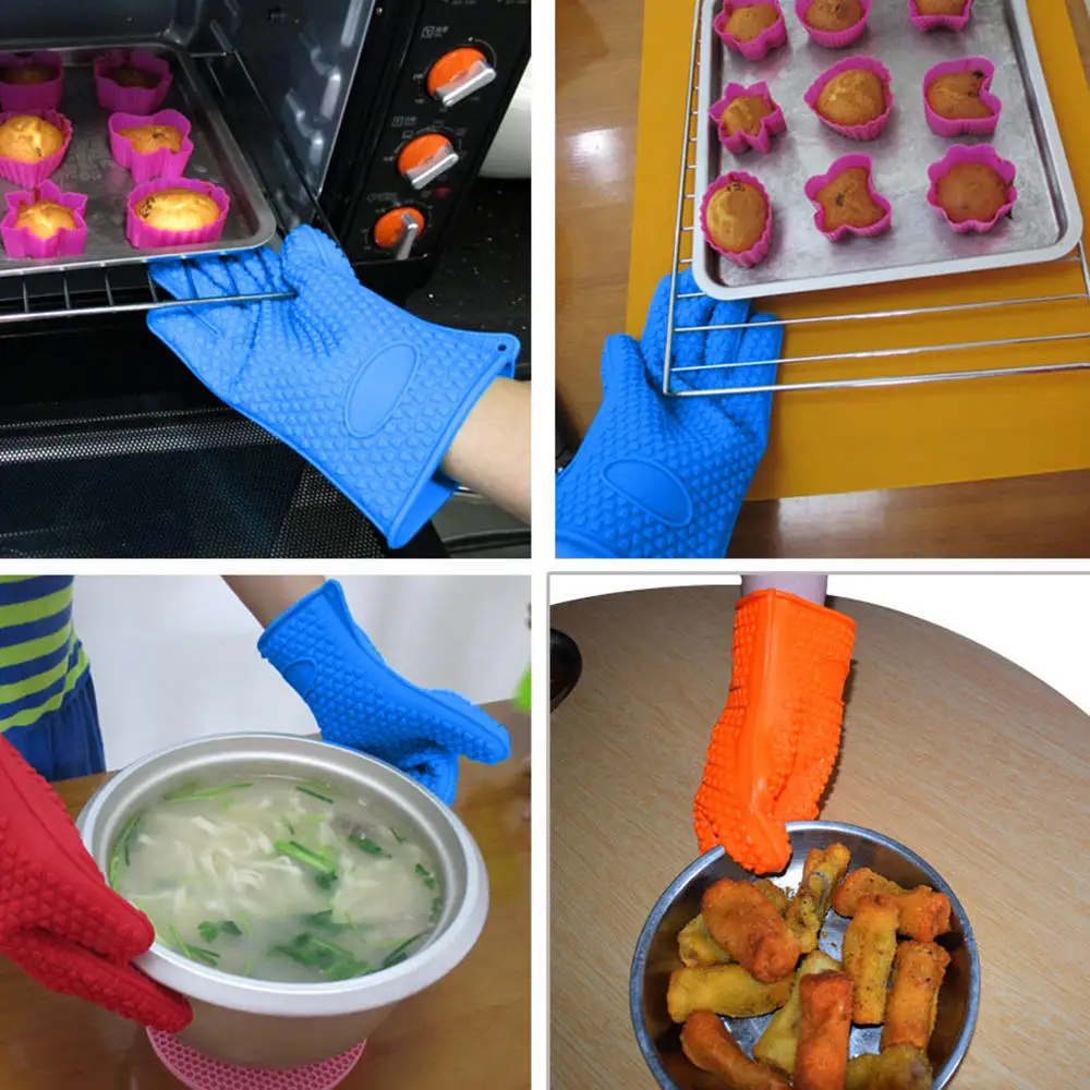 High Temperature Non-slip Silicone Microwave Gloves Silicone Baking Tools Microwave Insulation Colorful Glove
High Temperature Non-slip Silicone Microwave Gloves Silicone Baking Tools Microwave Insulation Colorful Glove