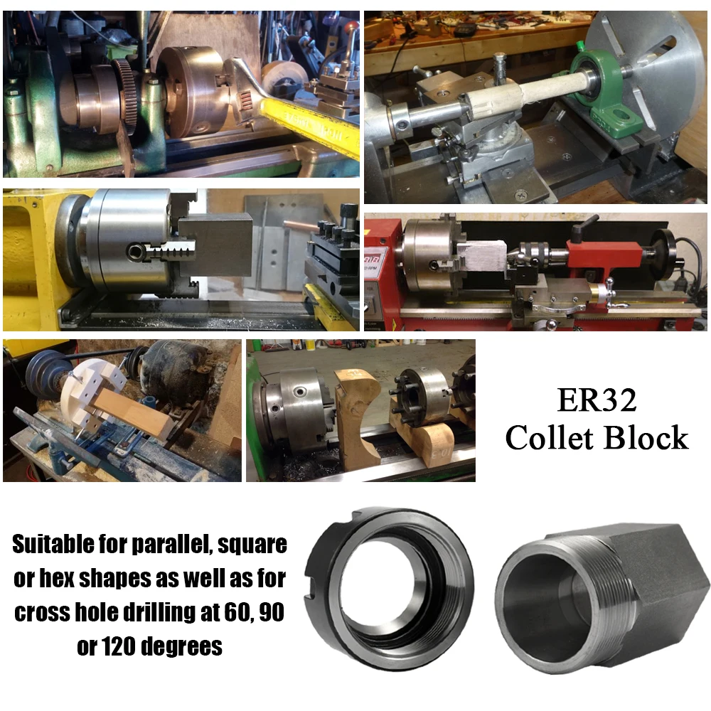 Collet Block Power Tool Accessories Hard Steel Hex CNC Engraving Cutting Machine Lathe Tool Holder ER-32 Collet Block
Collet Block Power Tool Accessories Hard Steel Hex CNC Engraving Cutting Machine Lathe Tool Holder ER-32 Collet Block