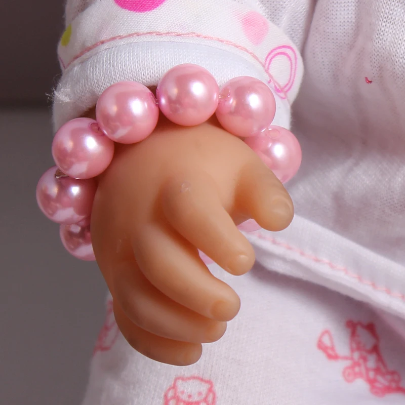 Аксессуары для детской куклы 43 см красный жемчужный браслет маленькой девочки