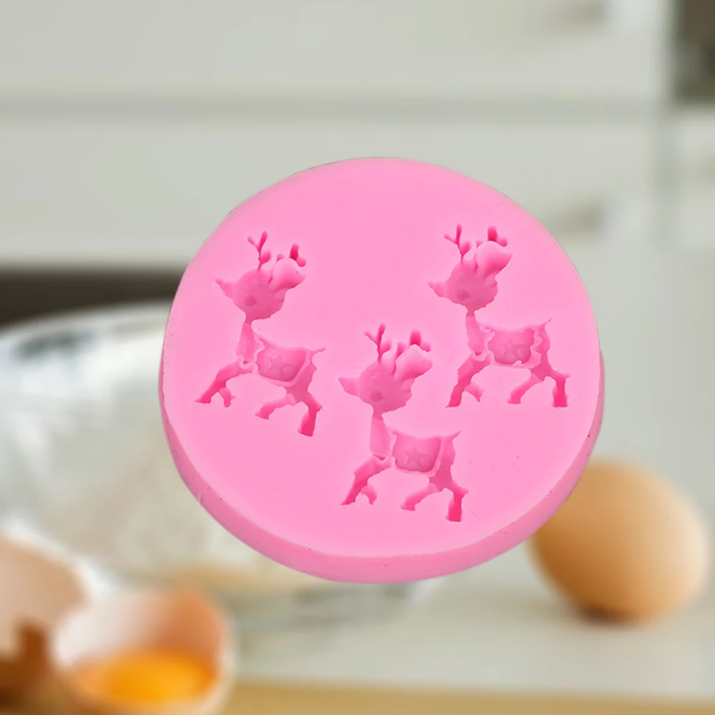 5.5x5.8x0.8cm Silicone Animal Cake Mold Baking Decorating DIY Fondant Mould Tool Bakeware for Jelly Chocolate Mousse | Дом и сад