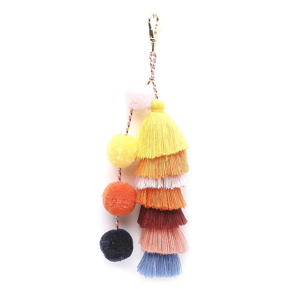 DIY Accessories Originality Manual Bosimiya Second Tassels Pendant Spring Pendant Key Buckle Pompom Obag Handle Wholesale
DIY Accessories Originality Manual Bosimiya Second Tassels Pendant Spring Pendant Key Buckle Pompom Obag Handle Wholesale