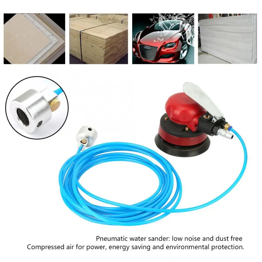 SY-8127 Pneumatic Water Sander 1/4 inch Polisher Air Water Sander Machine Inlet Grinding Machine Kit Car Polisher
SY-8127 Pneumatic Water Sander 1/4 inch Polisher Air Water Sander Machine Inlet Grinding Machine Kit Car Polisher