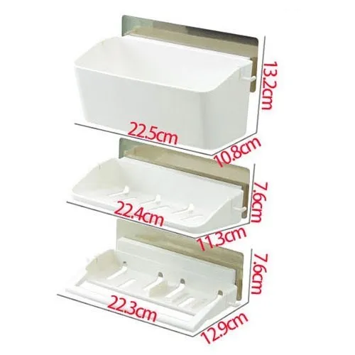 Houmaid Bathroom Plastic Shower Room Soap Makeup Storage Holder Kitchen Jars Bottles Storage Shelf Towel Storage Racks
Houmaid Bathroom Plastic Shower Room Soap Makeup Storage Holder Kitchen Jars Bottles Storage Shelf Towel Storage Racks