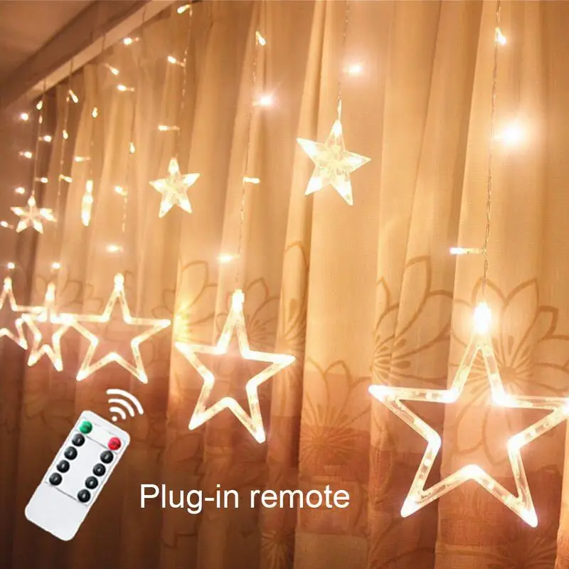 LED Christmas String Fairy Light Starlight Decoration Lights Festival Lighting Plug-in Remote Control EU Plug | Освещение
