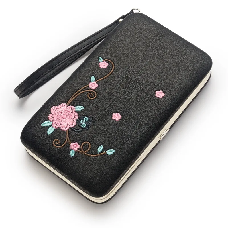 Baellerry Purse Flower Wallet Female Famous Brand Card Holders Cellphone Pocket PU Leather Women Money Bag Clutch Wallet Woman
Baellerry Purse Flower Wallet Female Famous Brand Card Holders Cellphone Pocket PU Leather Women Money Bag Clutch Wallet Woman