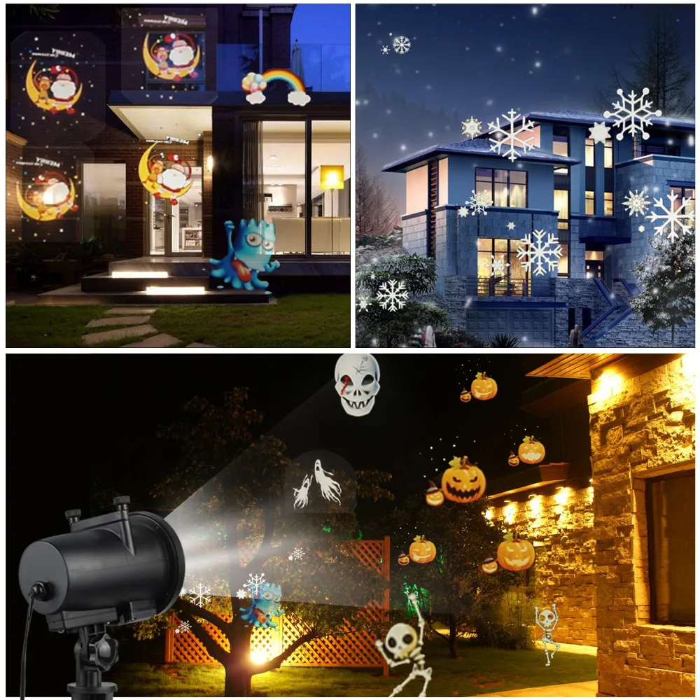 12 Switchable Slides Laser Projector LED Party Anime Pattern Projection Lamp for Christmas Halloween KTV Lights IP65 Waterproof
12 Switchable Slides Laser Projector LED Party Anime Pattern Projection Lamp for Christmas Halloween KTV Lights IP65 Waterproof