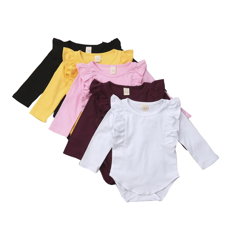 Cute Newborn Clothing Baby Girl Bodysuits Ruffles Long Sleeve Bodysuit Cotton Baby Jumpsuit Toddler Outfits Infant Girl Clothes
Cute Newborn Clothing Baby Girl Bodysuits Ruffles Long Sleeve Bodysuit Cotton Baby Jumpsuit Toddler Outfits Infant Girl Clothes