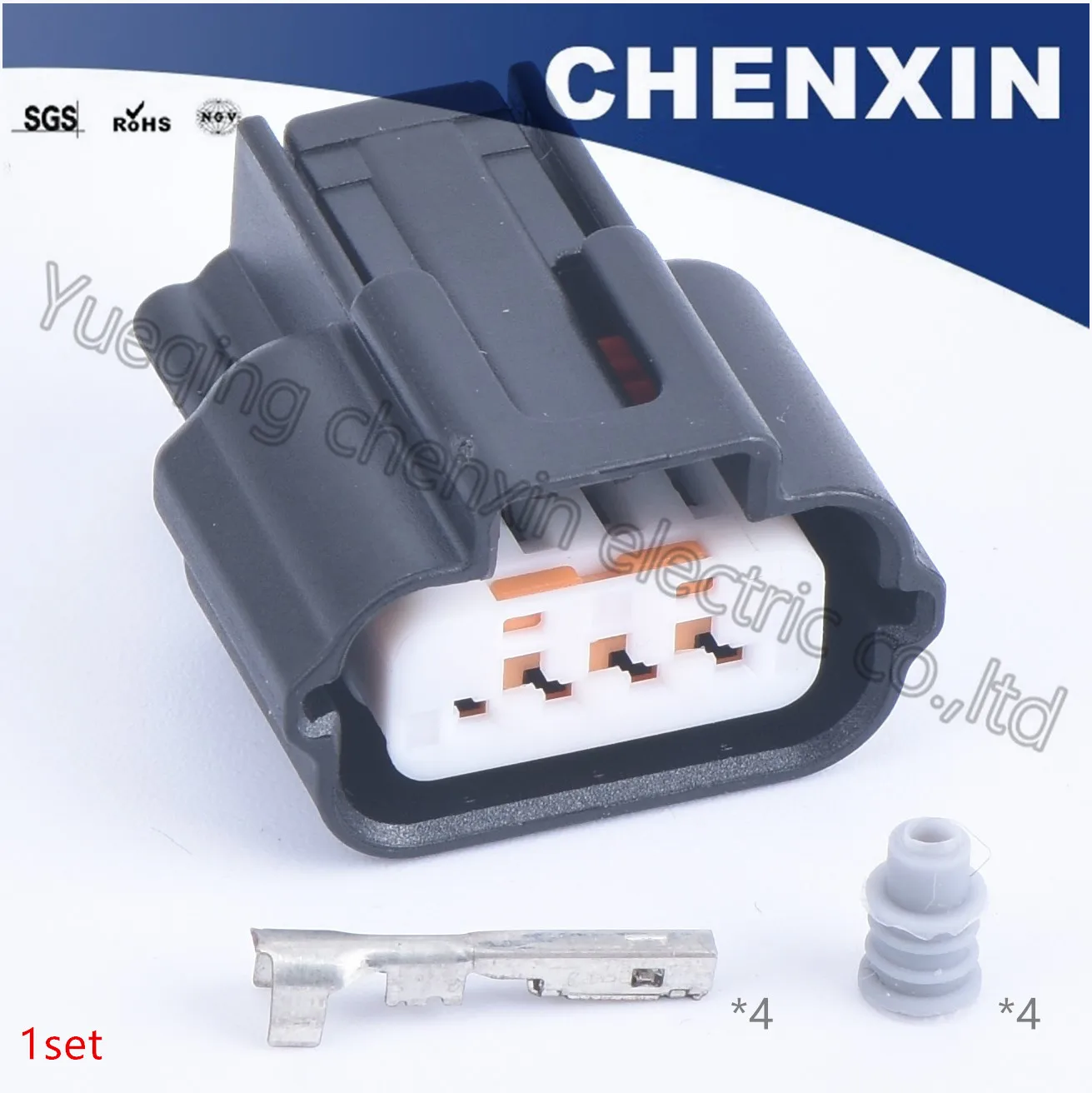 Black 4 pins car waterproof auto connector female (0.6) Electrical Waterproof Plug PK605-04027 auto connectors
Black 4 pins car waterproof auto connector female (0.6) Electrical Waterproof Plug PK605-04027 auto connectors