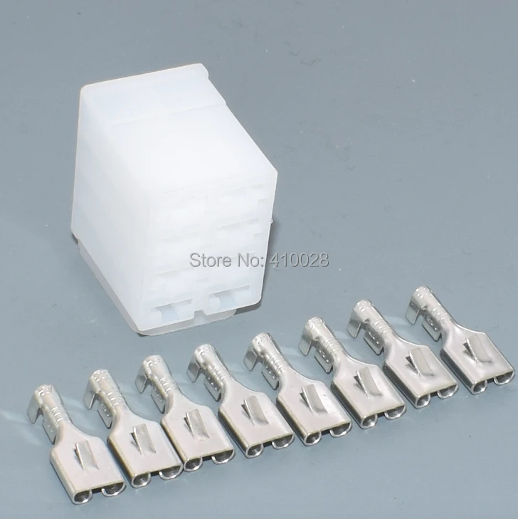 shhworldsea 8pin 6.3mm auto excavator wire harness female connector with terminals
shhworldsea 8pin 6.3mm auto excavator wire harness female connector with terminals