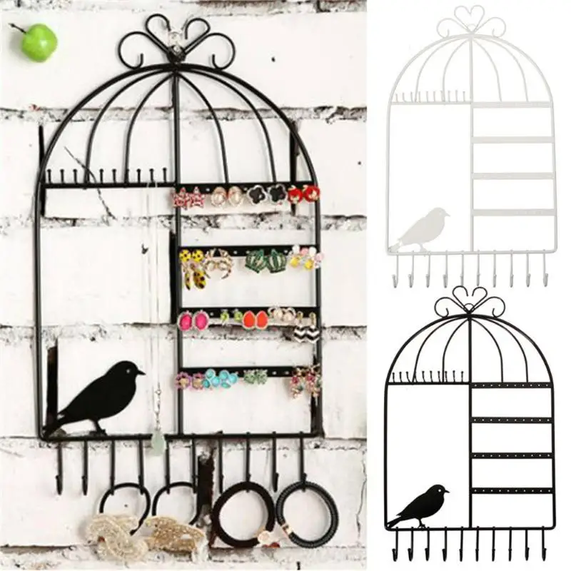 Wall-mounted Earrings Necklace Jewelry Stand Simple Style Metal Stand Holder Rack Earring Necklace Jewelry Display
Wall-mounted Earrings Necklace Jewelry Stand Simple Style Metal Stand Holder Rack Earring Necklace Jewelry Display