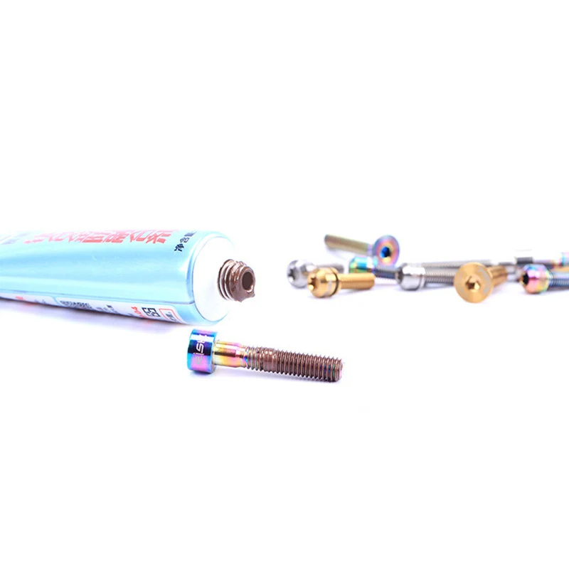 RISK Mountain Road Bike TC4 Titanium Alloy Anti-fusion Metal Screw Anti-caking Titanium Pipe Lubricant Anti-seize Assembly Lub
RISK Mountain Road Bike TC4 Titanium Alloy Anti-fusion Metal Screw Anti-caking Titanium Pipe Lubricant Anti-seize Assembly Lub