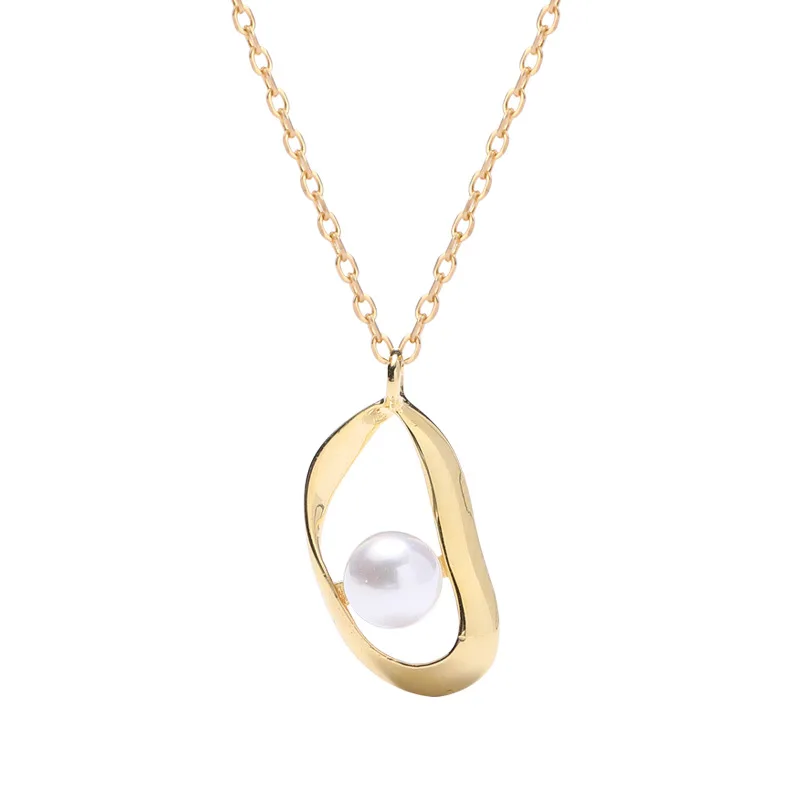 Factory Price 100% 925 Silver Fashion Minimalism Delicate Pearl Pendant Necklace Fine Jewelry for Female
Factory Price 100% 925 Silver Fashion Minimalism Delicate Pearl Pendant Necklace Fine Jewelry for Female