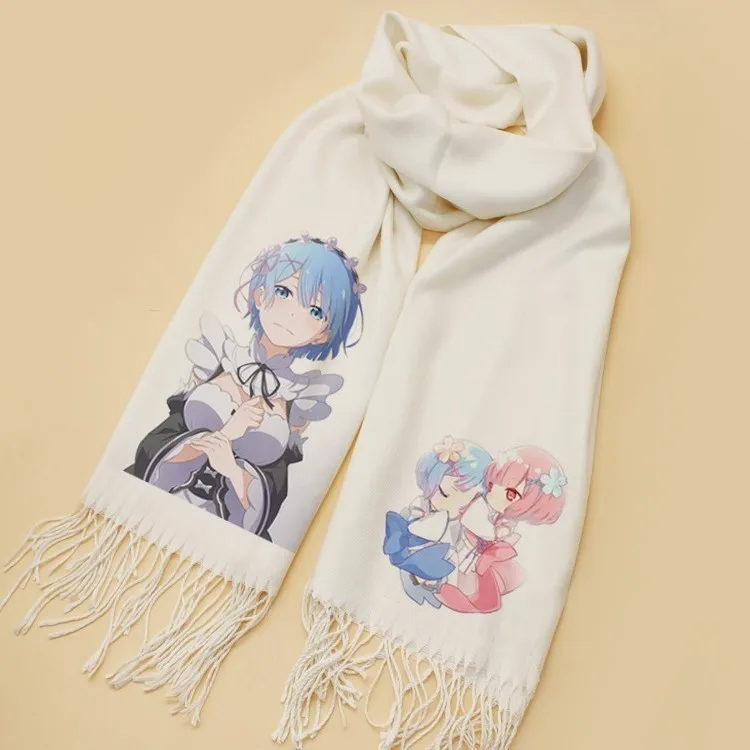 Anime Re: Zero Starting Life Rem Scarf Cosplay Soft White Warm Cute Winter Scarf Shawl Fashion New CHRISTMAS Gifts
Anime Re: Zero Starting Life Rem Scarf Cosplay Soft White Warm Cute Winter Scarf Shawl Fashion New CHRISTMAS Gifts