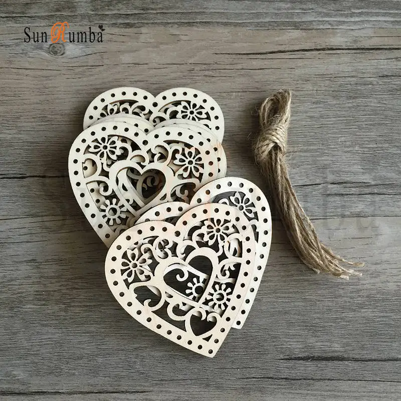 10pcs Wedding Decoration Wood Slices Love Heart Embellishments Event Party Laser Cut Hollow DIY Crafts Art Home Decor Supplies
10pcs Wedding Decoration Wood Slices Love Heart Embellishments Event Party Laser Cut Hollow DIY Crafts Art Home Decor Supplies