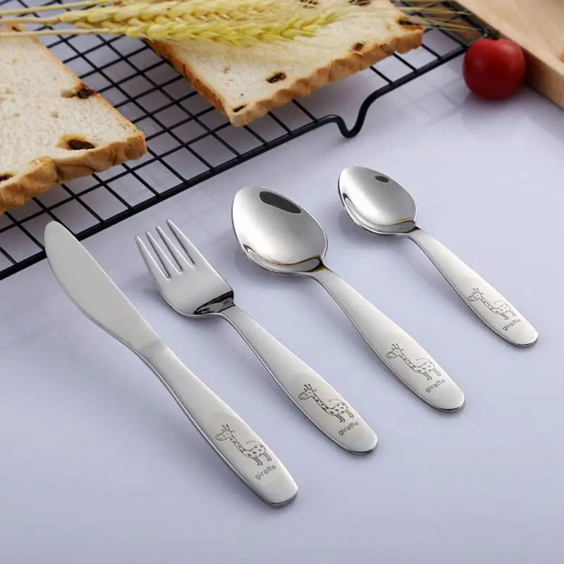 PCSpack 304 Stainless Steel Kids Cutlery Cartoon Pattern Carving Children Tableware Westernstyle Tableware Cutlery Set fit
PCSpack 304 Stainless Steel Kids Cutlery Cartoon Pattern Carving Children Tableware Westernstyle Tableware Cutlery Set fit