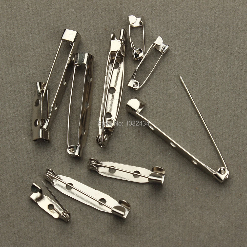 120 pcs/lot Rhodium Pin Buckle Jewelry Making Brooch Base DIY Jewelry Finding Components
120 pcs/lot Rhodium Pin Buckle Jewelry Making Brooch Base DIY Jewelry Finding Components