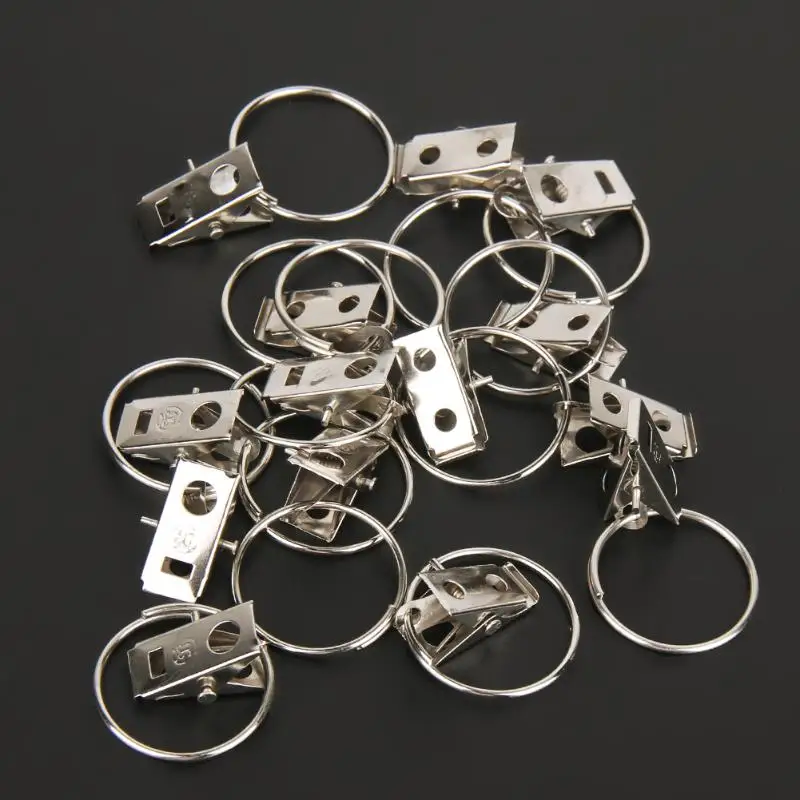 20Pcs Window Shower Curtain Rod Clips Rings Drapery Clips Stainless Steel Modern Curtain Rings Accessorries Home Supplies Metal
20Pcs Window Shower Curtain Rod Clips Rings Drapery Clips Stainless Steel Modern Curtain Rings Accessorries Home Supplies Metal
