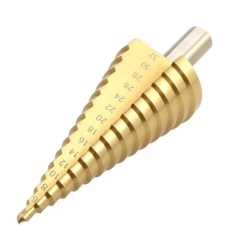 3PCS High Quality HSS Titanium Coated Straight Flute Stepped Drill Bits Professional Pagoda Drill Bit Set 4-32mm 4-20mm 4-12mm
3PCS High Quality HSS Titanium Coated Straight Flute Stepped Drill Bits Professional Pagoda Drill Bit Set 4-32mm 4-20mm 4-12mm