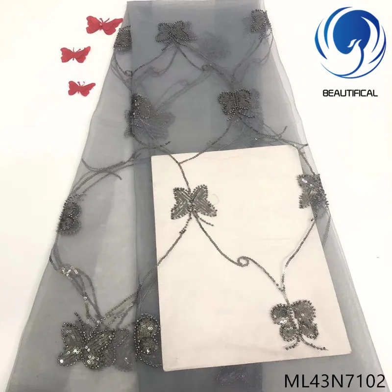 BEAUTIFICAL glitter lace embroidery tulle lace fabric fabric lace for dresses butterfly design 5yards/lot free shipping ML43N71
BEAUTIFICAL glitter lace embroidery tulle lace fabric fabric lace for dresses butterfly design 5yards/lot free shipping ML43N71
