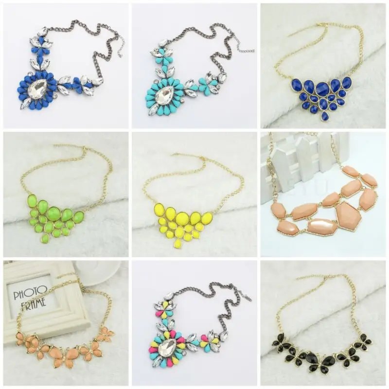 Exaggerated Short Necklace Fashion Resin Women Pendant Choker Necklace Flower Stylish Fluorescent Necklace Statement Jewelry
Exaggerated Short Necklace Fashion Resin Women Pendant Choker Necklace Flower Stylish Fluorescent Necklace Statement Jewelry