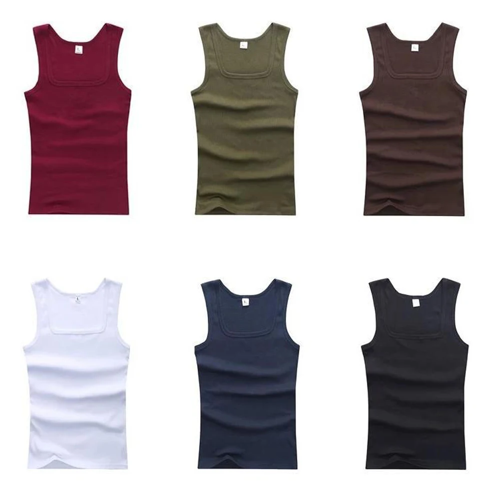 Men's Casual Tank Tops Male Solid Color Summer Bodybuilding Sleeveless Vest Gym Fitness
Men's Casual Tank Tops Male Solid Color Summer Bodybuilding Sleeveless Vest Gym Fitness