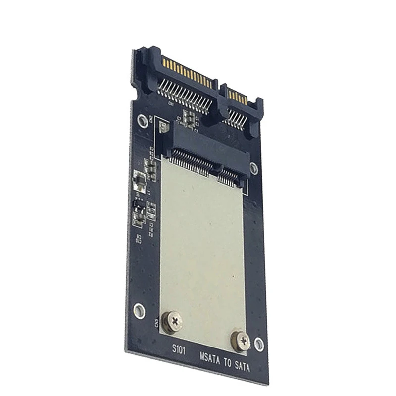 MSATA-SATA Iii 2 5 дюймов Ssd жесткий диск коробка металлический твердотельный для