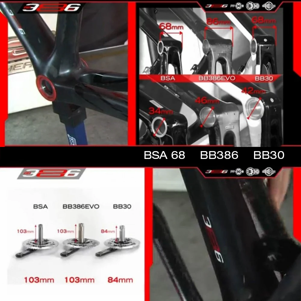 MTB Mountain Road Bike Thread Bearing For Parts Crankset Bottom Bracket Bicycle External Bearing Bottom Brackets
MTB Mountain Road Bike Thread Bearing For Parts Crankset Bottom Bracket Bicycle External Bearing Bottom Brackets