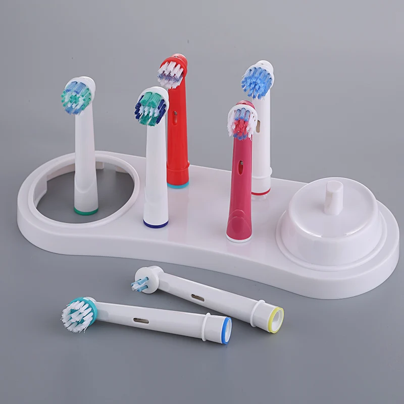 Электрический держатель для зубных щеток подставка Поддержка белая зубная щетка