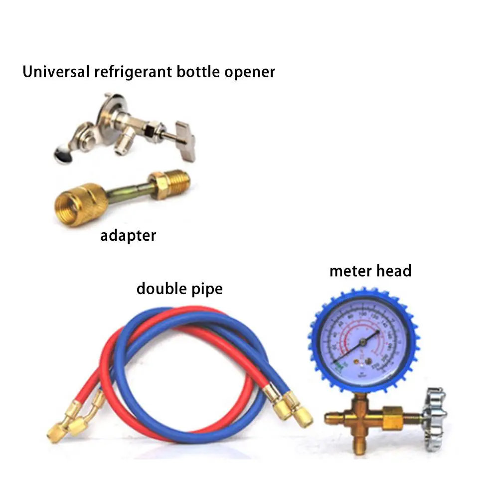 R22 Refrigerant Household Air Conditioning Fluoride Adding Tool Kit Car Air Conditioning Freon Common Cool Gas Meter Dropship
R22 Refrigerant Household Air Conditioning Fluoride Adding Tool Kit Car Air Conditioning Freon Common Cool Gas Meter Dropship