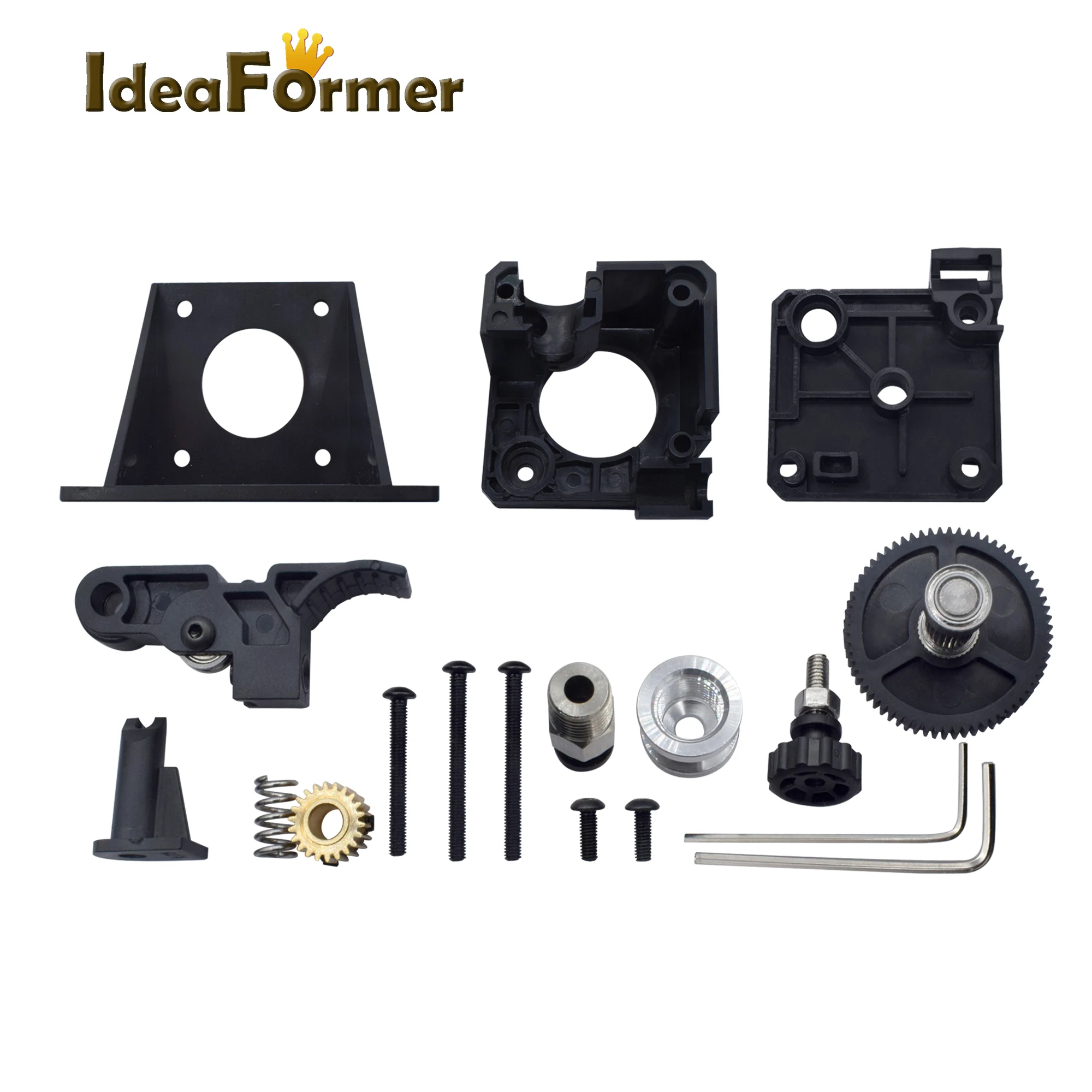 Запчасти для 3D принтера Ideaformer Titan экструдер E3D V6 Hotend J head Bowden монтажный кронштейн 1