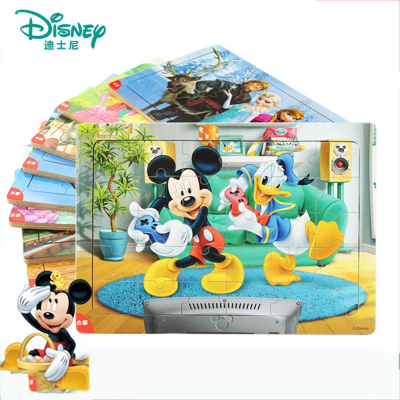 Disney 30 Piece Princess Frozen Mickey Wooden Box Puzzle Early Education Children Bottom Box Puzzle Toys For Children
Disney 30 Piece Princess Frozen Mickey Wooden Box Puzzle Early Education Children Bottom Box Puzzle Toys For Children