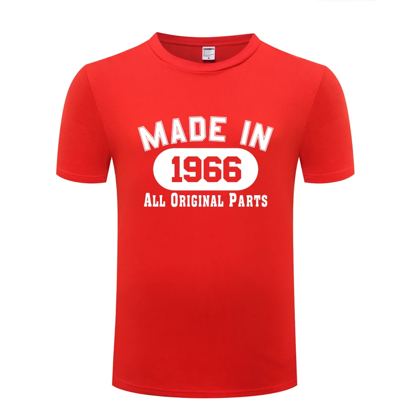 Made In 1966 50th Birthday Gift Men's T-Shirt T Shirt Men 2018 New Short Sleeve O Neck Cotton Casual Top Tee
Made In 1966 50th Birthday Gift Men's T-Shirt T Shirt Men 2018 New Short Sleeve O Neck Cotton Casual Top Tee