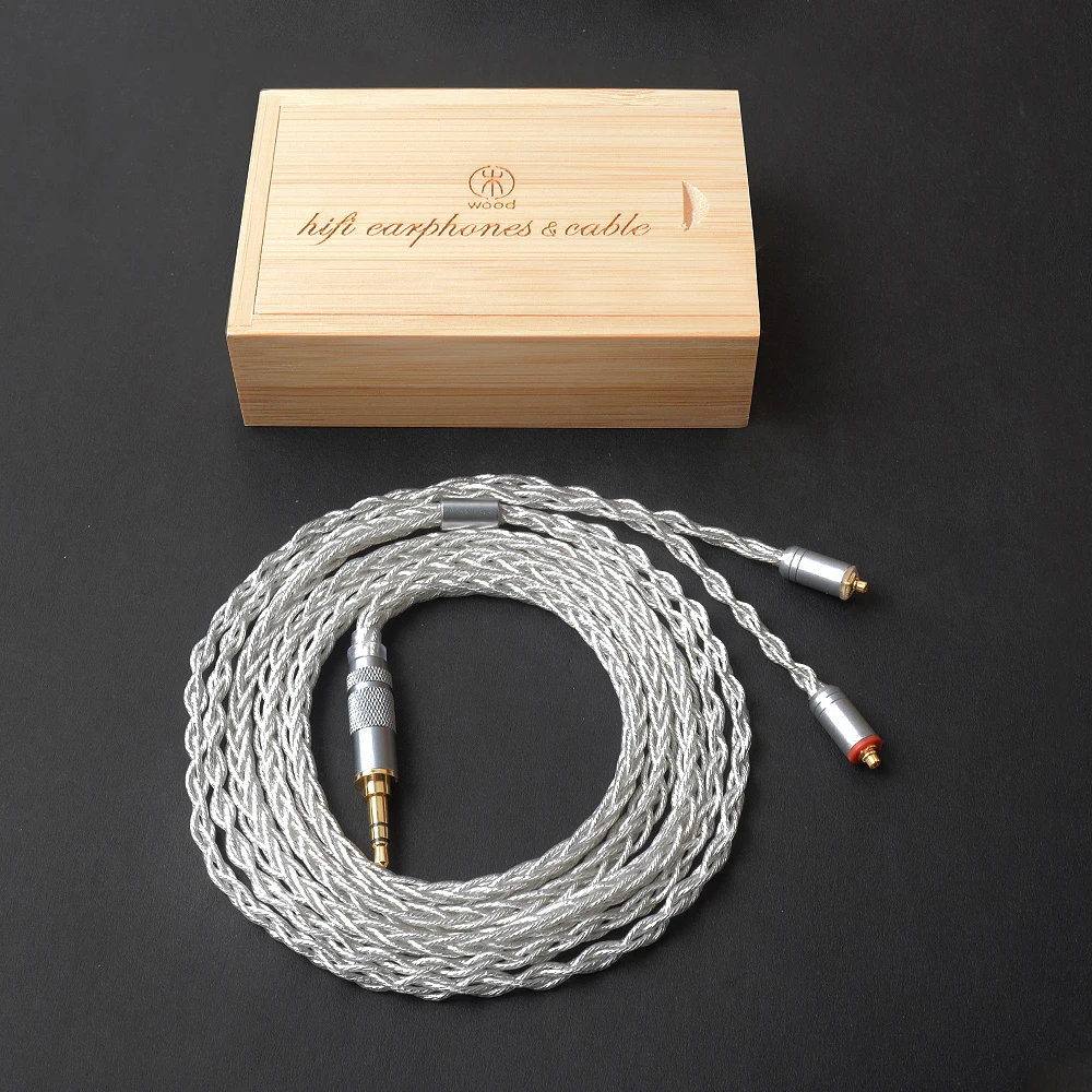 Okcsc 576 Core Replacement Earphone Cable Mmcx Connector Ofc Single Crystal Copper Silver Plated For Se215 /Se535 Sony Xba -Z5
Okcsc 576 Core Replacement Earphone Cable Mmcx Connector Ofc Single Crystal Copper Silver Plated For Se215 /Se535 Sony Xba -Z5