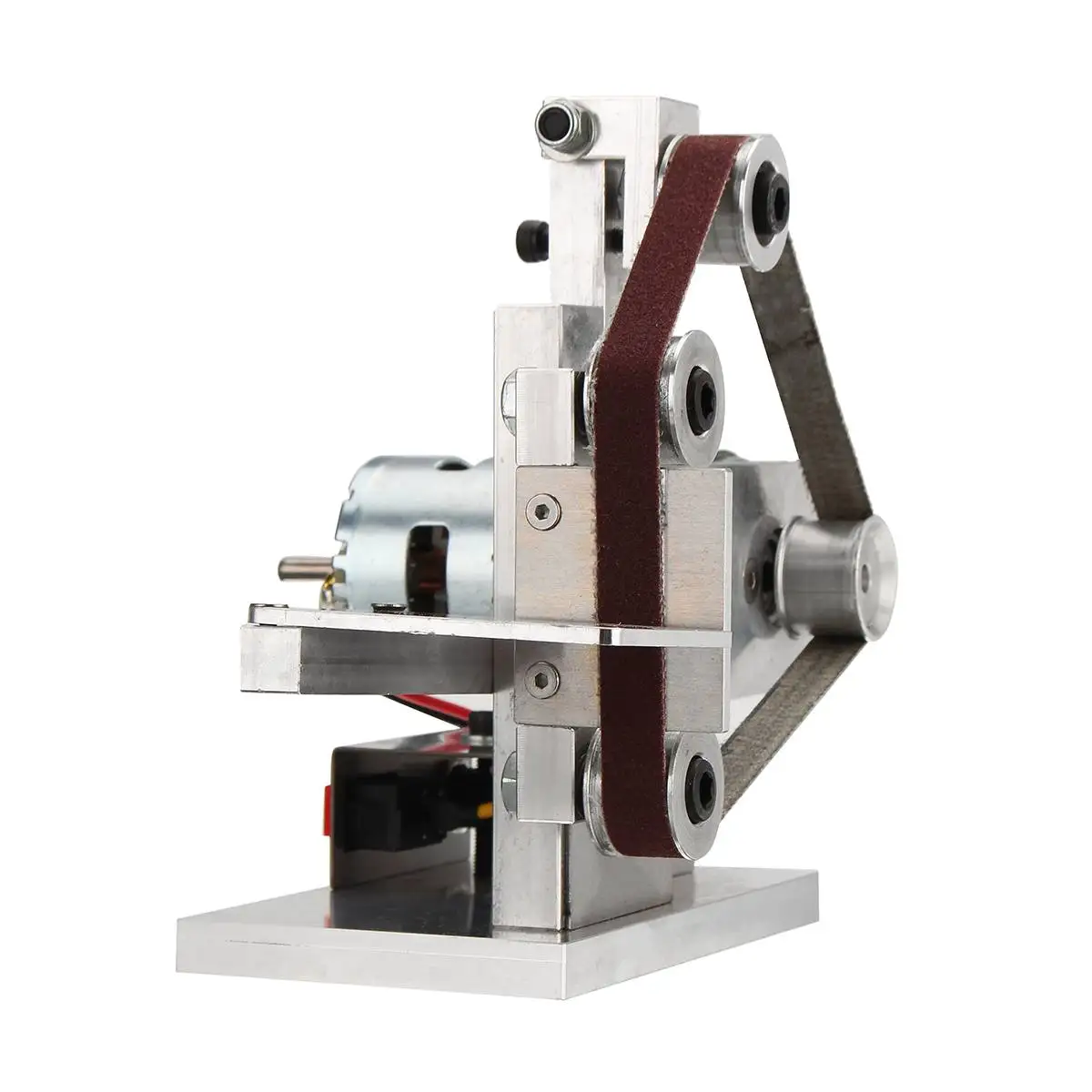 110-240V DIY Electric Belt Sander Polishing Grinding Mount Machine Edge Sharpener Wood Metal Angle Grinder Free 10xAbrasive Belt
110-240V DIY Electric Belt Sander Polishing Grinding Mount Machine Edge Sharpener Wood Metal Angle Grinder Free 10xAbrasive Belt