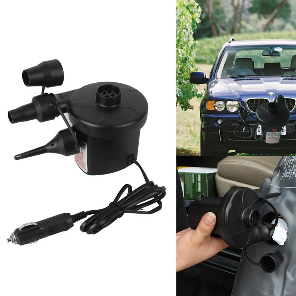 12V DC Electric Car Air Pump Inflator with 3 Nozzles for Inflatables Mattress Raft Bed Boat Portable Car Air Pump Free Dropship
12V DC Electric Car Air Pump Inflator with 3 Nozzles for Inflatables Mattress Raft Bed Boat Portable Car Air Pump Free Dropship