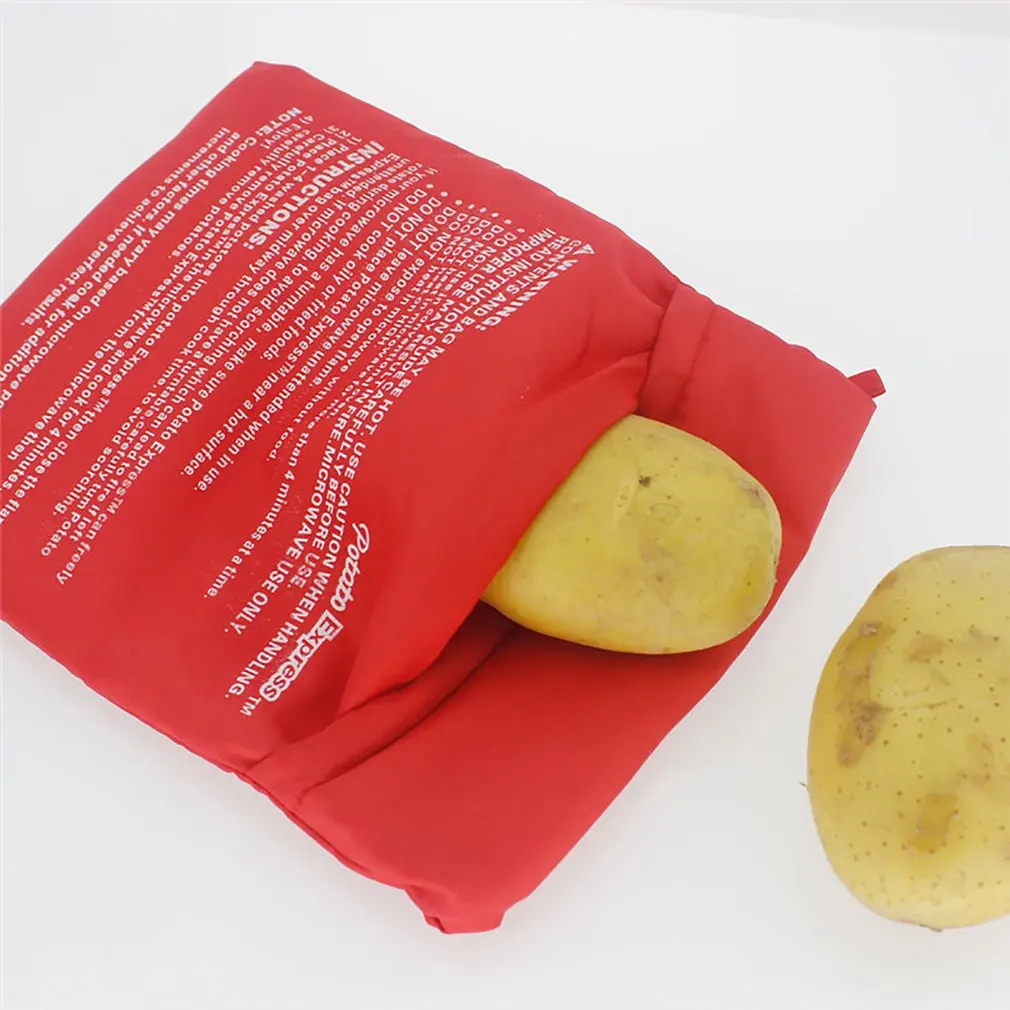 Мешок для приготовления картофеля в микроволновой печи моющийся мешок с
