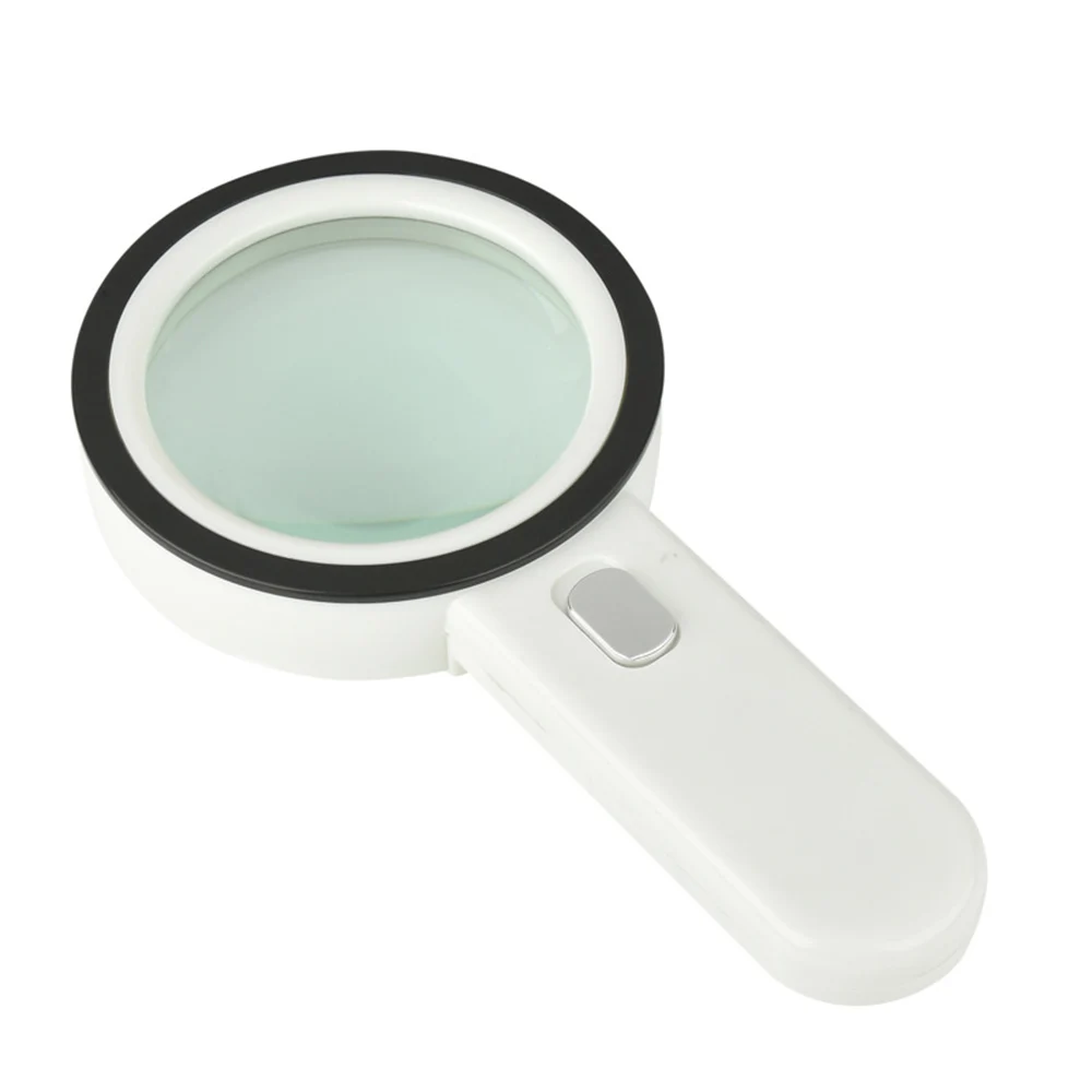125mm Lens 30X Handheld Magnifier High Definition with 13X Lights Lamp High Power for Reading Phone Repairing Amplifier
125mm Lens 30X Handheld Magnifier High Definition with 13X Lights Lamp High Power for Reading Phone Repairing Amplifier