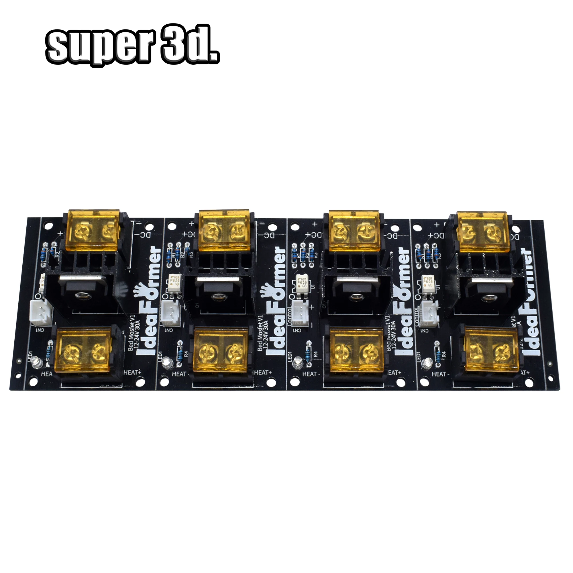 3D Printer Heated Bed Power Module /Hotbed MOSFET 30A Expansion Module Inc 2pin Lead With Cable for Anet A8 A6 A2 Ramps 1.4
3D Printer Heated Bed Power Module /Hotbed MOSFET 30A Expansion Module Inc 2pin Lead With Cable for Anet A8 A6 A2 Ramps 1.4