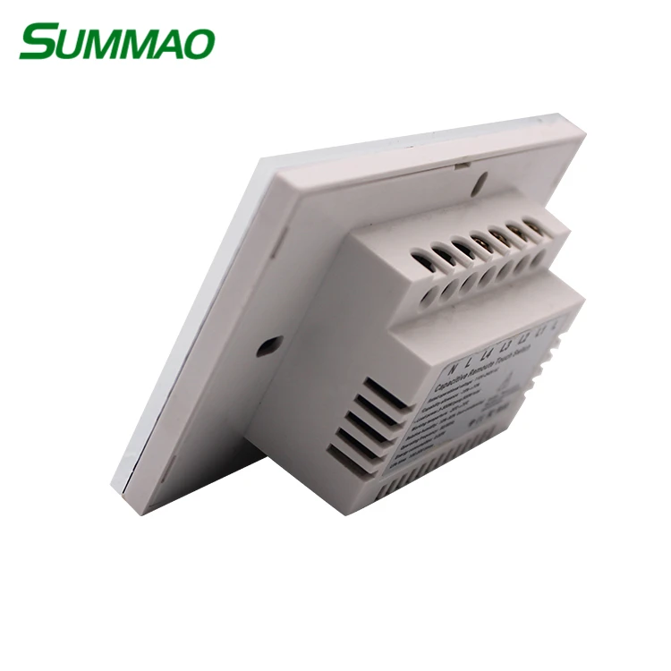 SUMMAO Light Switch Wall Touch Screen Switches Neutral Wire Required Wall Lamp Power Control With Crystal Glass Panel US Plug
SUMMAO Light Switch Wall Touch Screen Switches Neutral Wire Required Wall Lamp Power Control With Crystal Glass Panel US Plug