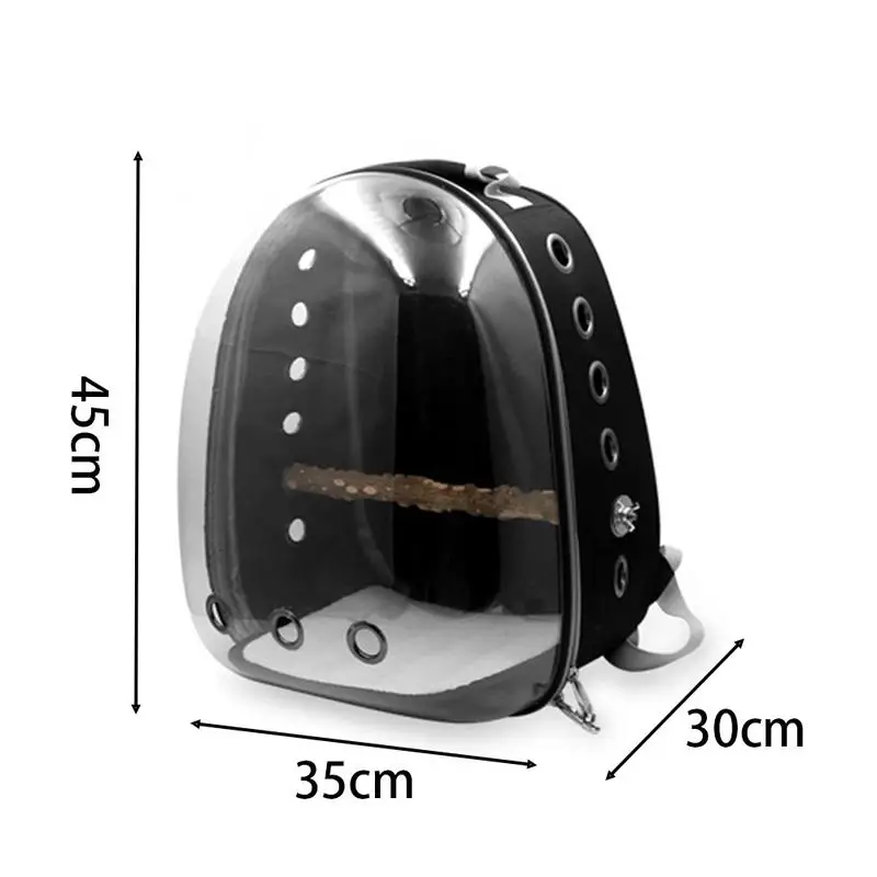 Parrot Outing Backpack Breathable Transparent Space Capsule Travel Cage Pet Backpack Pet Supplies Portable Bird Nest
Parrot Outing Backpack Breathable Transparent Space Capsule Travel Cage Pet Backpack Pet Supplies Portable Bird Nest