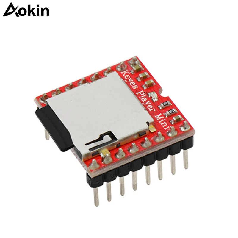 5Pcs Mini MP3 Player Module TF SD with Simplified Output Speaker MP3-TF-16P for Arduino
5Pcs Mini MP3 Player Module TF SD with Simplified Output Speaker MP3-TF-16P for Arduino