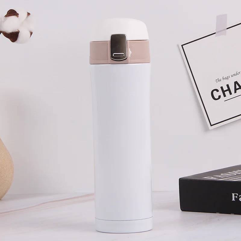 Concise Fashion Vacuum Cup Stainless Steel Cup Portable Bounce Cover Cup Household Cup Gift Cup Customized
Concise Fashion Vacuum Cup Stainless Steel Cup Portable Bounce Cover Cup Household Cup Gift Cup Customized