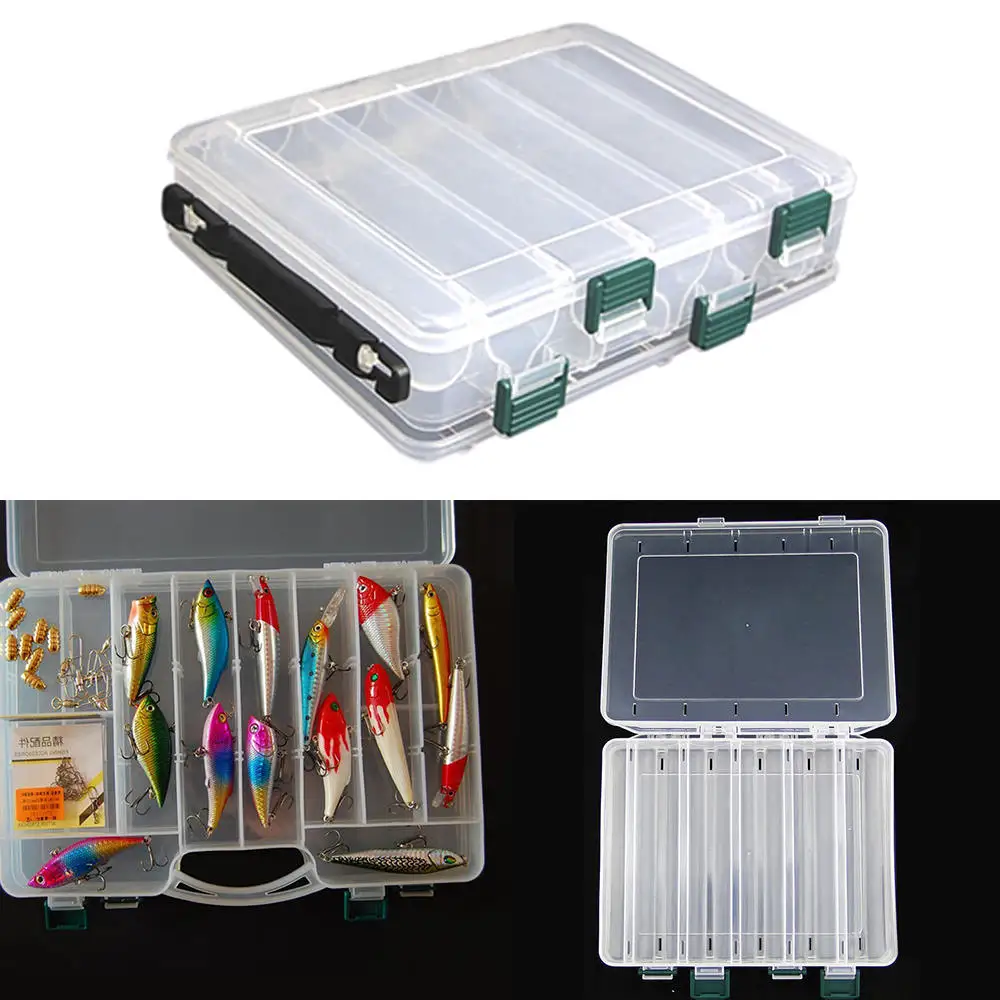 10 Slots Adjustable Plastic Fishing Lure Hook Tackle Box Storage Case Portable Clear Tackle Multifunctional Organizer
10 Slots Adjustable Plastic Fishing Lure Hook Tackle Box Storage Case Portable Clear Tackle Multifunctional Organizer