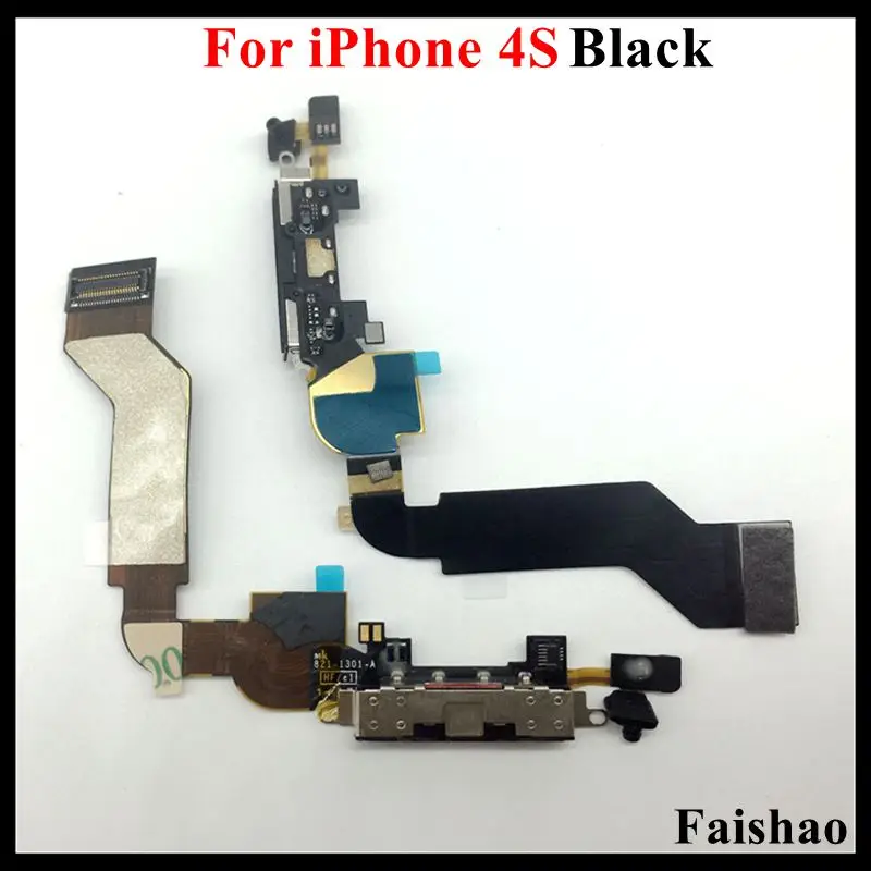 Faishao высококачественный USB порт для зарядки док разъем с микрофоном гибкий кабель
