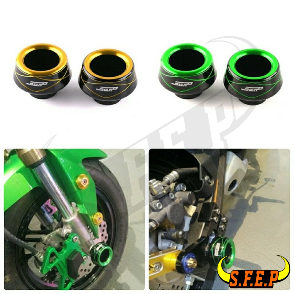 Universal Motorcycle Front Rear Fork Wheel Fall Protection Frame Slider Anti Crash Protector For Kawasaki Z800 Z1000 Z1000SX
Universal Motorcycle Front Rear Fork Wheel Fall Protection Frame Slider Anti Crash Protector For Kawasaki Z800 Z1000 Z1000SX