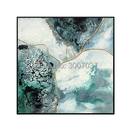 Hand Painted Modern Thick Texture Green and Black Color Abstract Oil Painting On Canvas Wall Art For Home Decor No Frame
Hand Painted Modern Thick Texture Green and Black Color Abstract Oil Painting On Canvas Wall Art For Home Decor No Frame