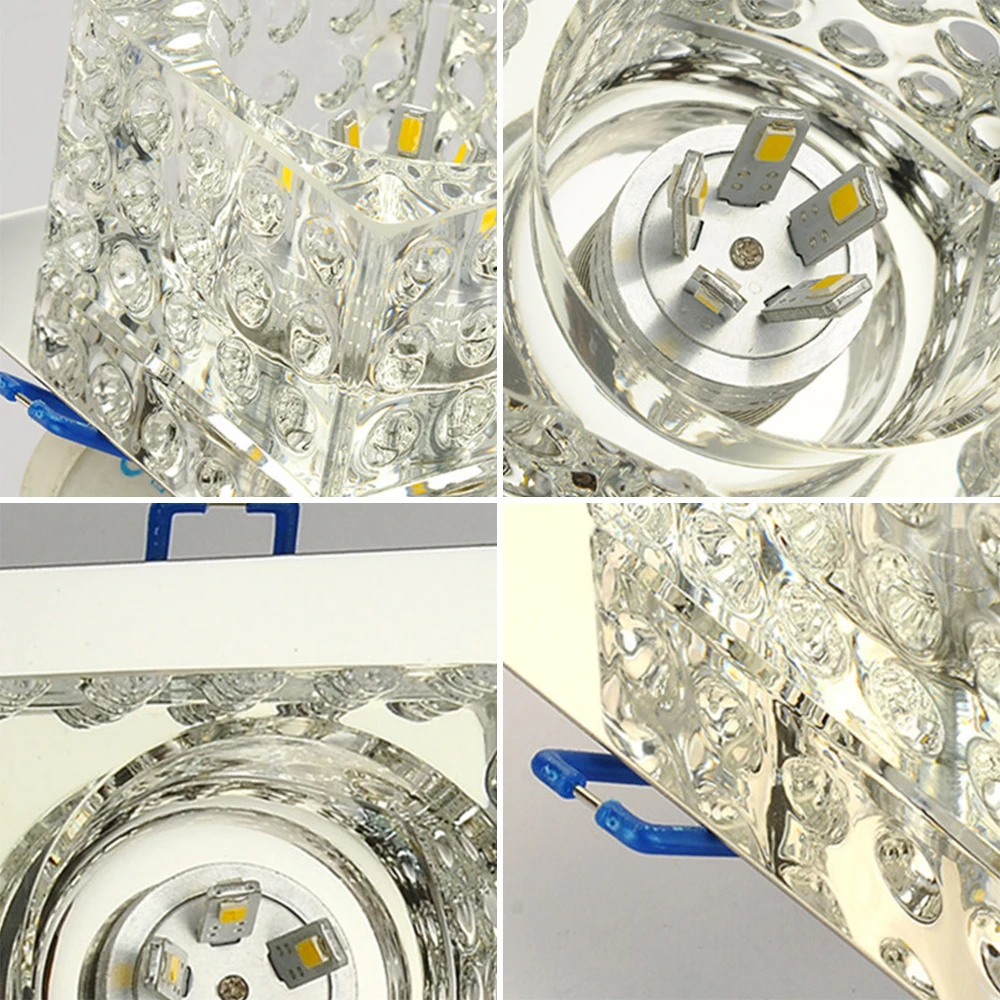 3W LED Modern crystal ceiling lamps Warm White/Colorful LED lamps living room crystal ceiling lamp led lustre light Home decor
3W LED Modern crystal ceiling lamps Warm White/Colorful LED lamps living room crystal ceiling lamp led lustre light Home decor