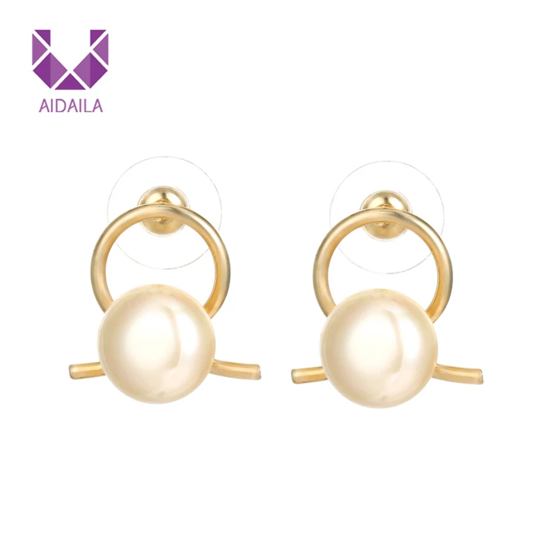 Women Dangle Earrings Cross Metal and Pearl Drop Earrings for Office Ladies Korean Style New Fashion Design
Women Dangle Earrings Cross Metal and Pearl Drop Earrings for Office Ladies Korean Style New Fashion Design