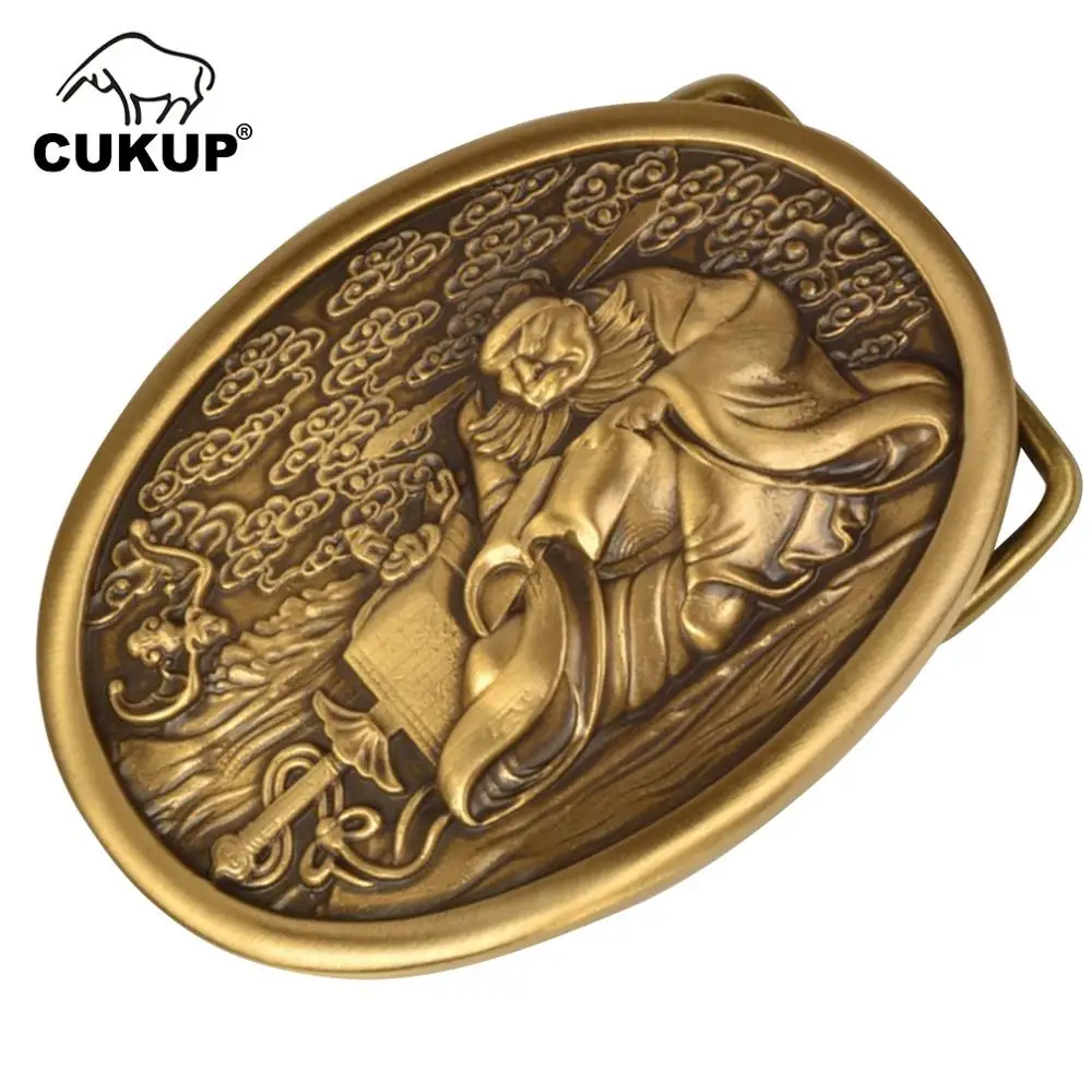 CUKUP Unique Design 3D Chinese Reading Pattern Male Old Styles Smooth Gold Mens Belt Buckles Solid Brass Metal for Men BRK057
CUKUP Unique Design 3D Chinese Reading Pattern Male Old Styles Smooth Gold Mens Belt Buckles Solid Brass Metal for Men BRK057